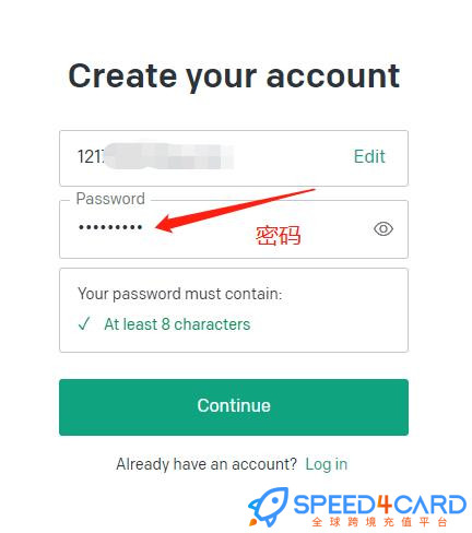 OpenAI Chatgpt注册账号填入邮箱和密码