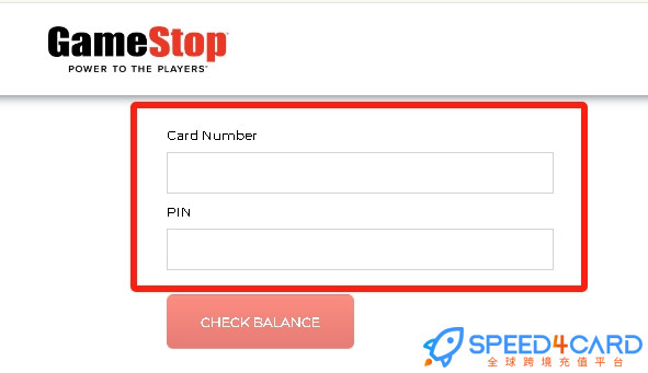 GameStop礼品卡美国 | GameStop Gift Card充值卡密 [自动发货]- Speed4Card专业充值平台