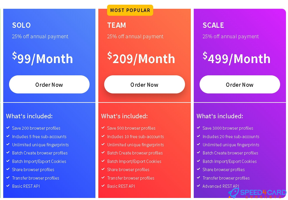 VMLogin  AI代购代付订阅AI [人工代购]套餐- Speed4Card专业充值平台