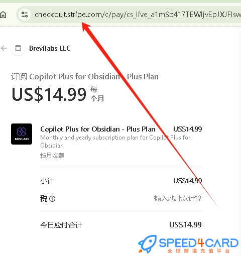 Copilot for Obsidian代购代付怎么支付？- Speed4Card专业充值平台