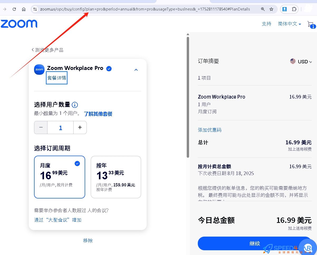 Zoom代购代付订阅怎么支付？- Speed4Card专业充值平台