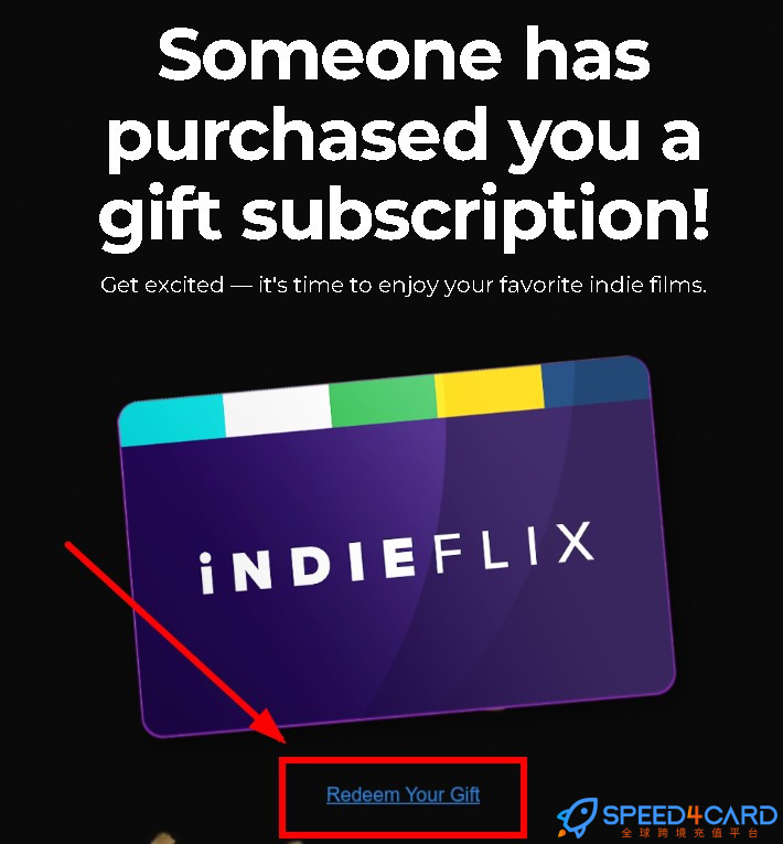 美国IndieFlix礼品卡 | IndieFlix充值卡密--Speed4Card专业充值平台