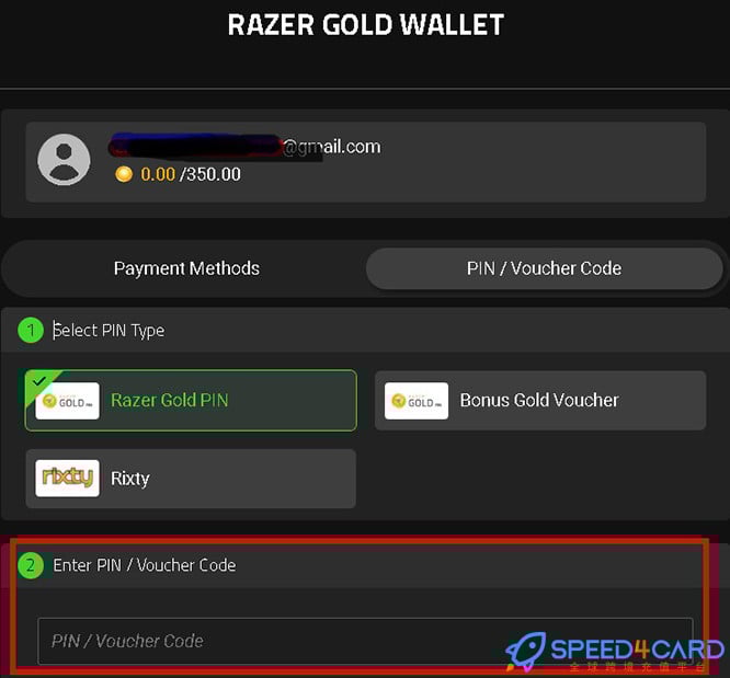 新加坡雷蛇Razer礼品卡 | Razer Gold Gift Card 充值卡密-Speed4Card专业充值平台