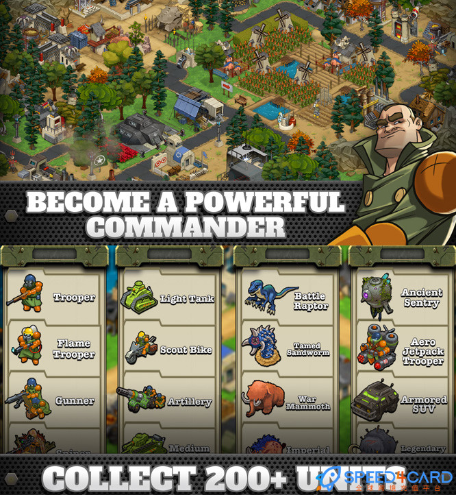 战场争锋Battle Nations国际服代充值 - Speed4Card专业充值平台