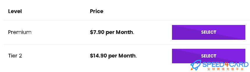 Krvods代购代付订阅套餐- Speed4Card专业充值平台
