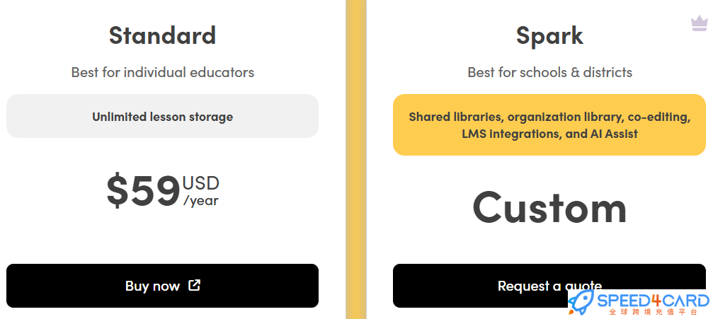 Lumio代购代付订阅套餐- Speed4Card专业充值平台