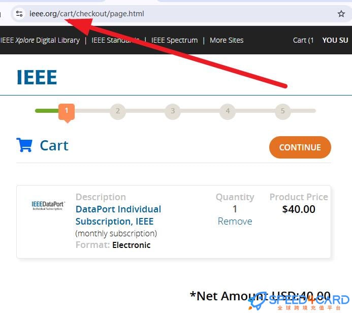 IEEE DataPort代购代付订阅怎么支付？- Speed4Card专业充值平台