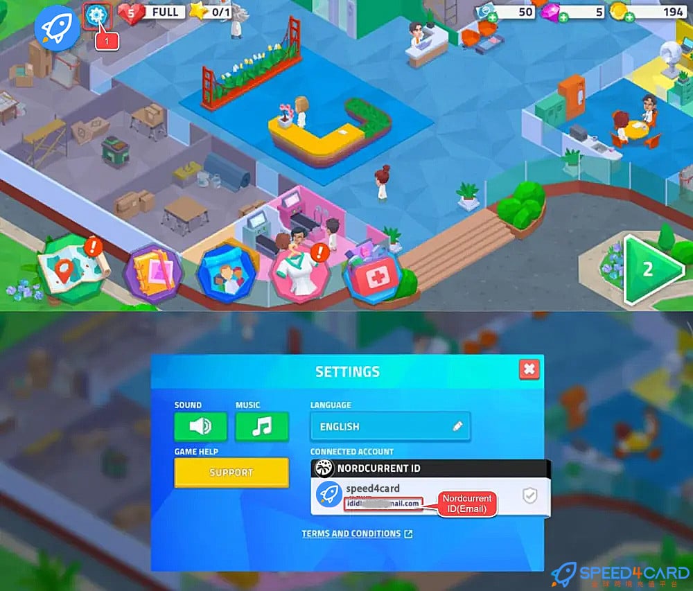 快乐诊所Happy Clinic国际服手游代充值查找Happy Clinic Nordcurrent ID - Speed4Card专业充值平台