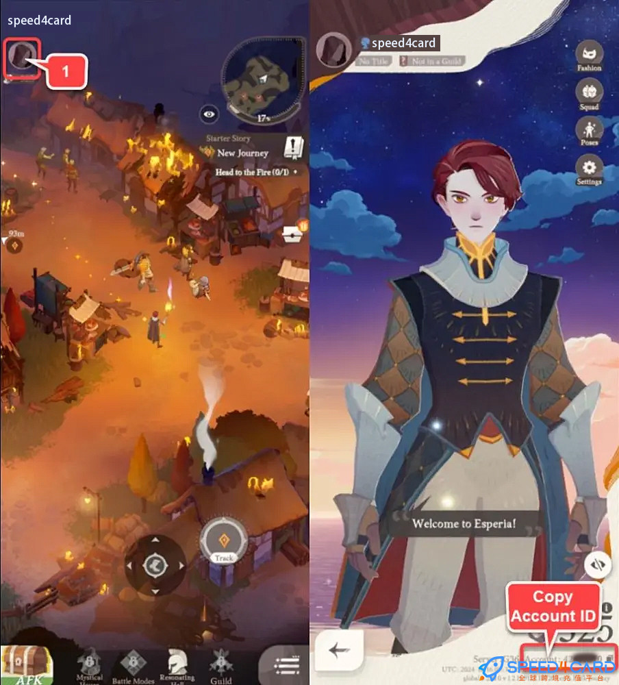 剑与远征：启程AFK Journey国际服手游代充值国际服手游代充值查找剑与远征：启程AFK JourneyID - Speed4Card专业充值平台