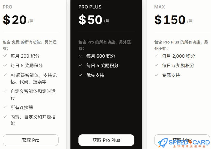 CREAO AI代购代付订阅AI 套餐- Speed4Card专业充值平台