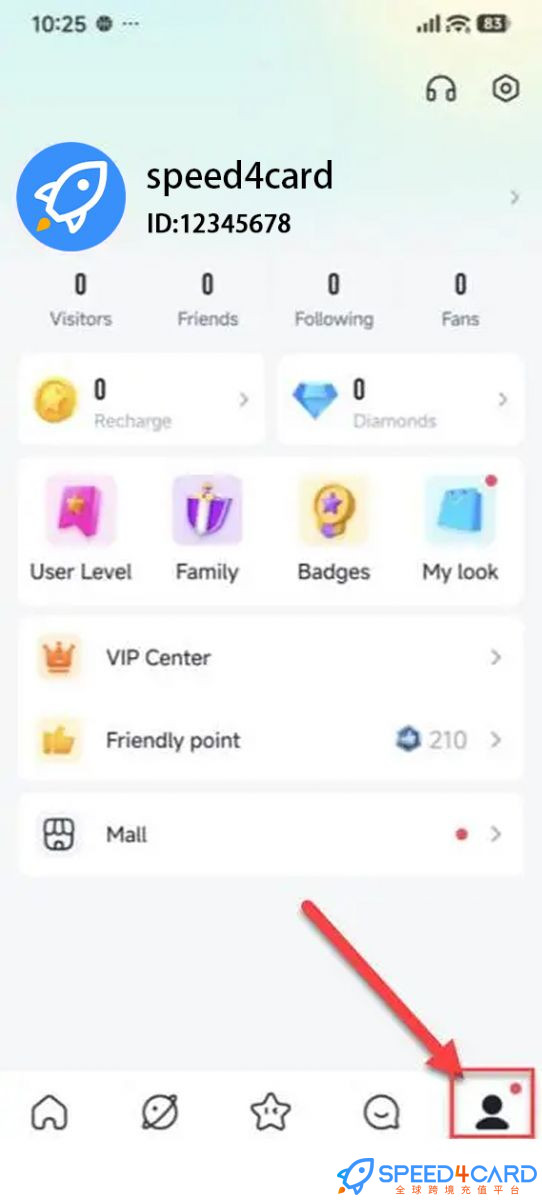 YoHo: Group Voice Chat Room代充值金币查看YoHo: Group Voice Chat Room ID - Speed4Card专业充值平台