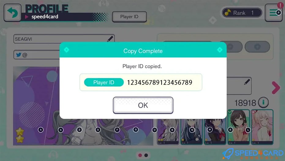 Hatsune Miku: Colorful Stage国际服手游代充值查找Hatsune Miku ID - Speed4Card专业充值平台